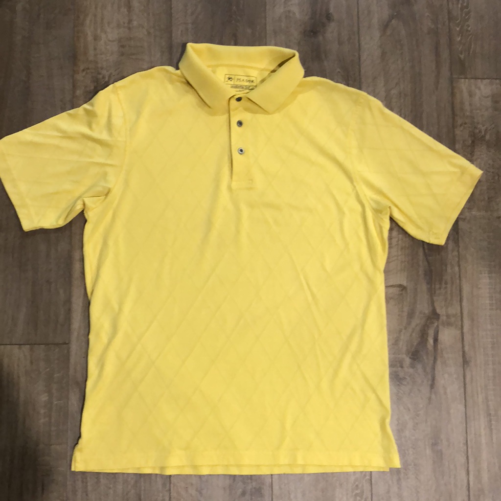 Jos A Bank Leadbetter Textured Golf Polo Shirt